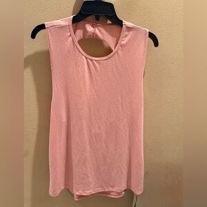 Onzie Yoga Tank Sleeveless Pink Top/Nwt